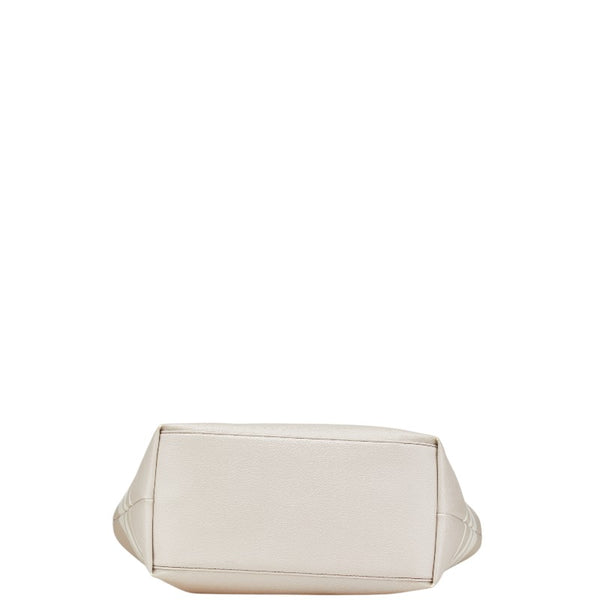 ケイトスペード トートバッグ ショルダーバッグ ベージュ ホワイト レザー レディース Kate Spade 【中古】