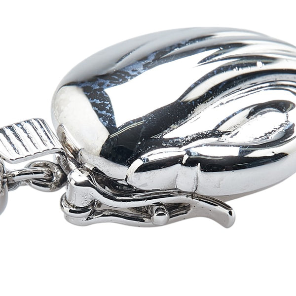 タサキ SV925 シルバー アコヤパール5.7～7.8mm 白鳥 スワン モチーフ ネックレス レディース TASAKI 【中古】