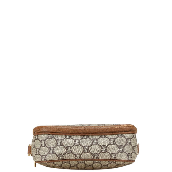 グッチ オールドグッチ GGプラス 斜め掛け ショルダーバッグ ベージュ PVC レザー レディース GUCCI 【中古】