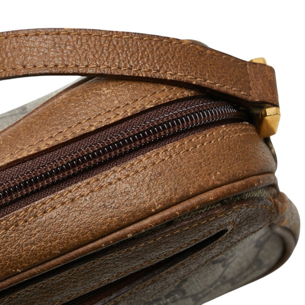 グッチ オールドグッチ GGプラス 斜め掛け ショルダーバッグ ベージュ PVC レザー レディース GUCCI 【中古】