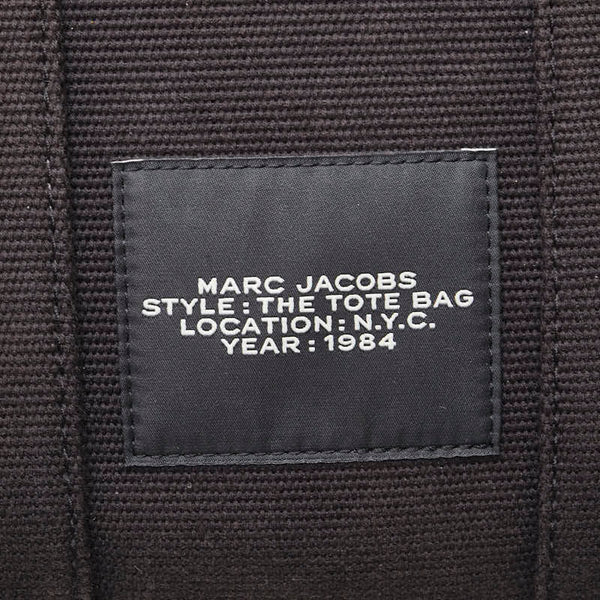 マークジェイコブス ザ ジャカード スモール ハンドバッグ ショルダーバッグ 2WAY M0017025 ブラック キャンバス レディース MARC JACOBS 【中古】