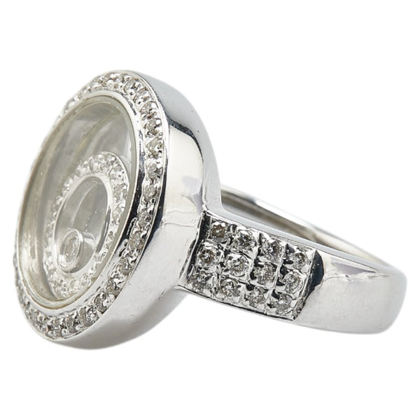 ノーブランド K18WG ホワイトゴールド ダイヤ0.62ct リング 指輪 レディース no brand 13.5号 【中古】