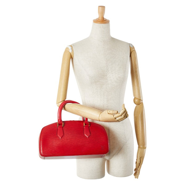 ルイ ヴィトン エピ ジャスミン ハンドバッグ M52087 カスティリアンレッド レザー レディース LOUIS VUITTON 【中古】
