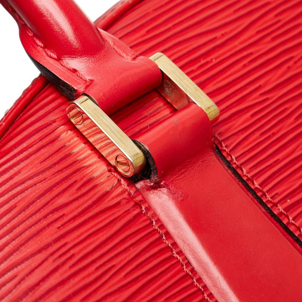 ルイ ヴィトン エピ ジャスミン ハンドバッグ M52087 カスティリアンレッド レザー レディース LOUIS VUITTON 【中古】