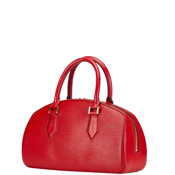 ルイ ヴィトン エピ ジャスミン ハンドバッグ M52087 カスティリアンレッド レザー レディース LOUIS VUITTON 【中古】