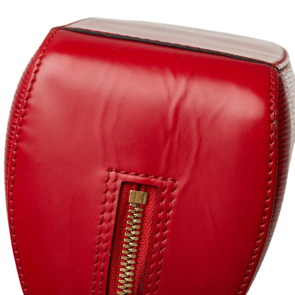 ルイ ヴィトン エピ ジャスミン ハンドバッグ M52087 カスティリアンレッド レザー レディース LOUIS VUITTON 【中古】