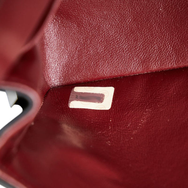 シャネル ココマーク マトラッセ23 ダブルフラップ チェーン ショルダーバッグ ブラック ラムスキン レディース CHANEL 【中古】