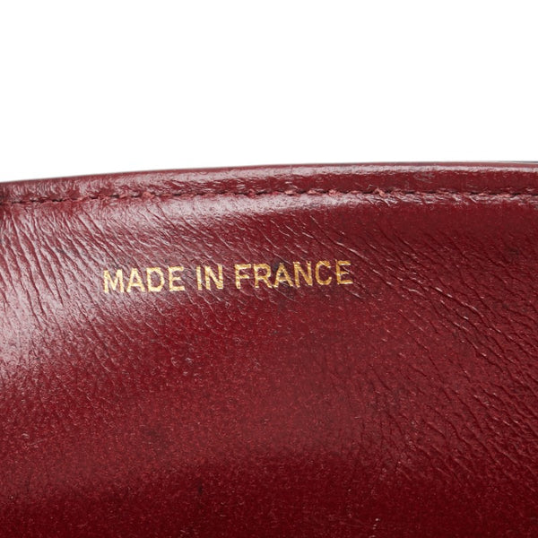 シャネル ココマーク マトラッセ23 ダブルフラップ チェーン ショルダーバッグ ブラック ラムスキン レディース CHANEL 【中古】