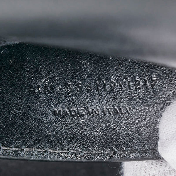 サンローラン クラック ケイト 斜め掛け チェーンショルダーバッグ 354119 ブラック レザー レディース SAINT LAURENT 【中古】