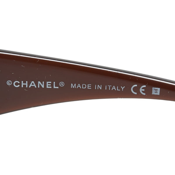 シャネル ココマーク サングラス 6014 ブラウン プラスチック レディース CHANEL 【中古】