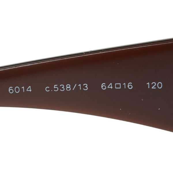 シャネル ココマーク サングラス 6014 ブラウン プラスチック レディース CHANEL 【中古】