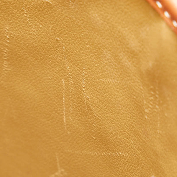 セリーヌ マカダム トートバッグ ブラウン PVC レザー レディース CELINE 【中古】