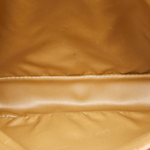 セリーヌ マカダム トートバッグ ブラウン PVC レザー レディース CELINE 【中古】