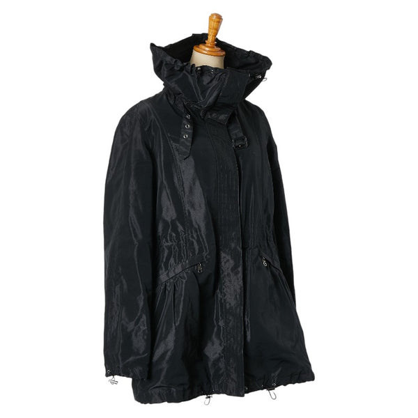 バーバリー コート サイズ：38 ブラック ナイロン レディース BURBERRY 【中古】