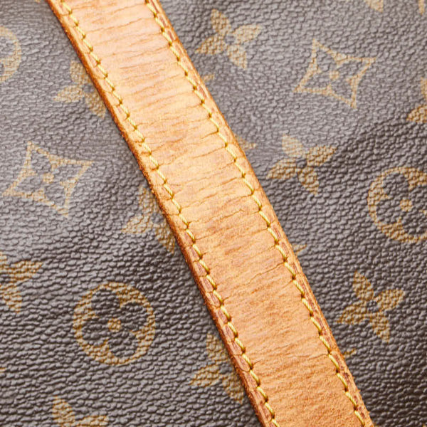 ルイ ヴィトン モノグラム キーポル60 ボストンバッグ ショルダーバッグ 2WAY M41422 ブラウン PVC レザー レディース LOUIS VUITTON 【中古】