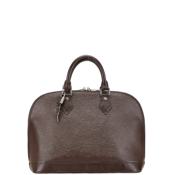 ルイ ヴィトン エピ アルマ ハンドバッグ M5214D モカ ブラウン レザー レディース LOUIS VUITTON 【中古】