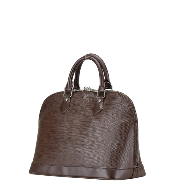 ルイ ヴィトン エピ アルマ ハンドバッグ M5214D モカ ブラウン レザー レディース LOUIS VUITTON 【中古】