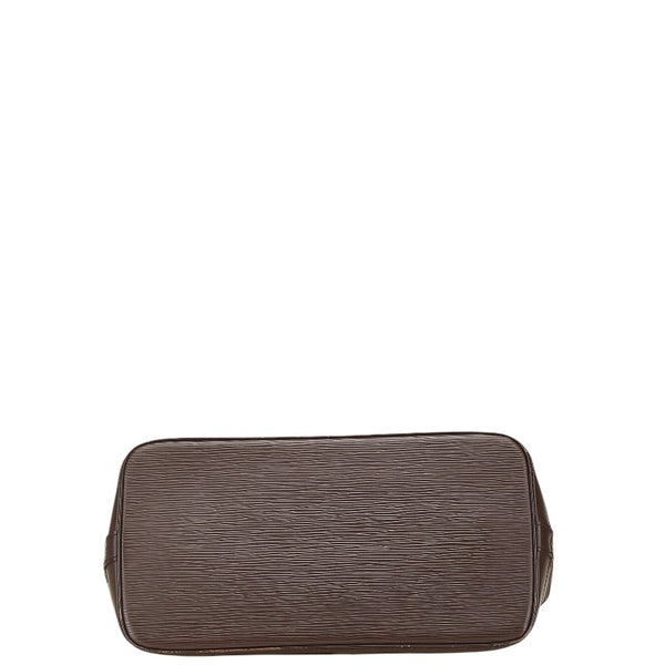 ルイ ヴィトン エピ アルマ ハンドバッグ M5214D モカ ブラウン レザー レディース LOUIS VUITTON 【中古】