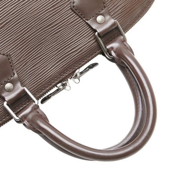 ルイ ヴィトン エピ アルマ ハンドバッグ M5214D モカ ブラウン レザー レディース LOUIS VUITTON 【中古】