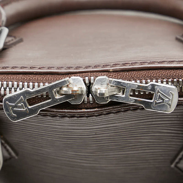 ルイ ヴィトン エピ アルマ ハンドバッグ M5214D モカ ブラウン レザー レディース LOUIS VUITTON 【中古】