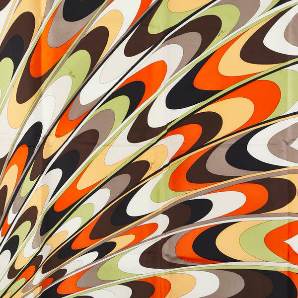 エミリオプッチ EMILIO PUCCI スカーフ マルチカラー シルク レディース Emilio Pucci 【中古】