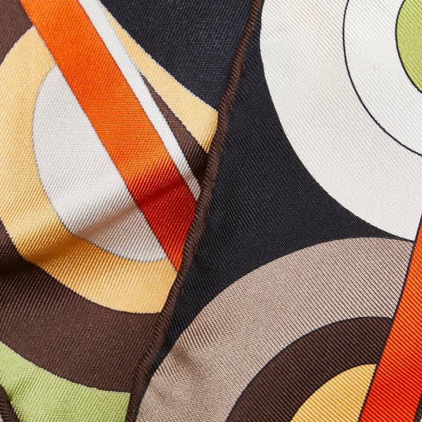 エミリオプッチ EMILIO PUCCI スカーフ マルチカラー シルク レディース Emilio Pucci 【中古】