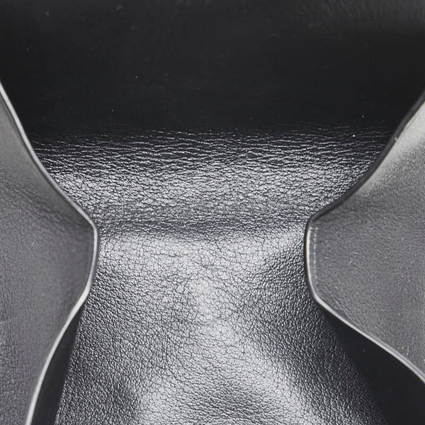 コーチ シグネチャー 三つ折り財布 トライフォールドウォレット F77928 グレー ブラック PVC メンズ COACH 【中古】