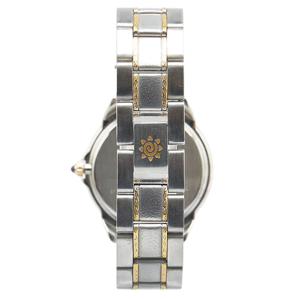 セイコー PRESAGE 腕時計 クオーツ ブラック文字盤 ステンレススチール メッキ レディース SEIKO 【中古】