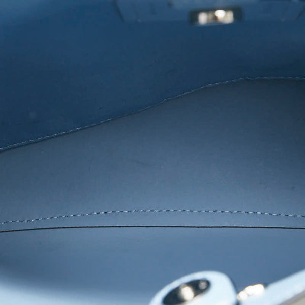 コーチ ハンドバッグ ショルダーバッグ 2WAY 91379 ネイビー レザー レディース COACH 【中古】