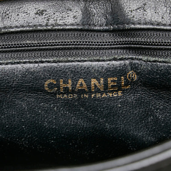 シャネル マトラッセ ココマーク 復刻トート トートバッグ ブラック キャビアスキン レディース CHANEL 【中古】
