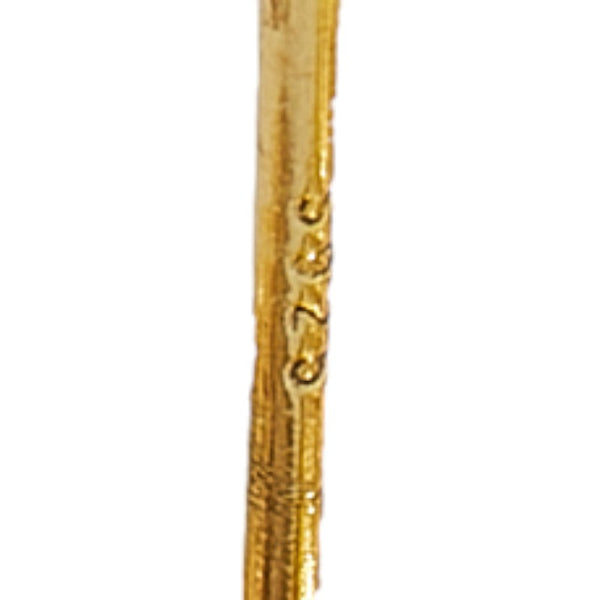 グッチ GGロゴ スタッド ピアス ゴールド メッキ レディース GUCCI 【中古】