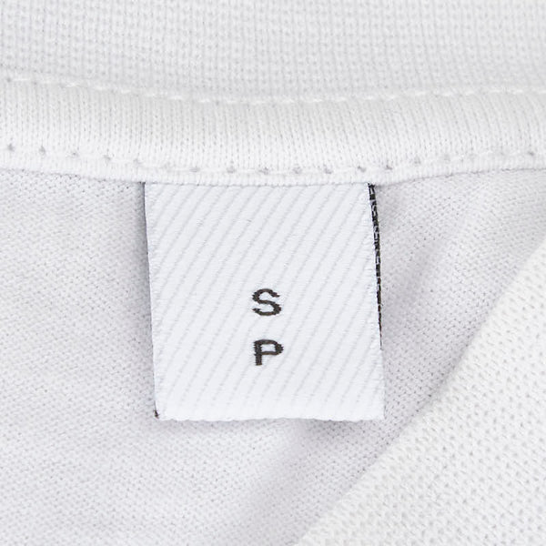 バーバリー TBロゴ 長袖Tシャツ ロンT サイズ:S ホワイト コットン メンズ BURBERRY 【中古】