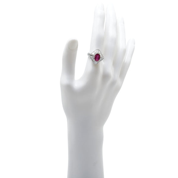 リング 指輪 Pt900 プラチナ レディース 【中古】