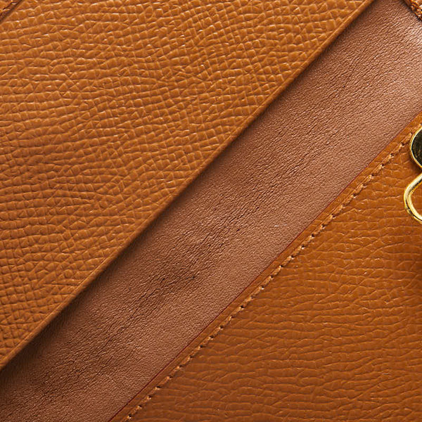 ブルガリ ブルガリブルガリ ロング 6連 キーケース ブラウン レザー レディース BVLGARI 【中古】