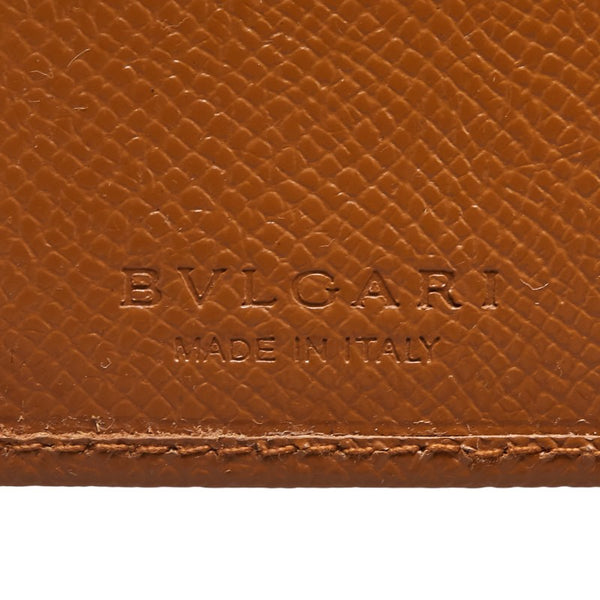 ブルガリ ブルガリブルガリ ロング 6連 キーケース ブラウン レザー レディース BVLGARI 【中古】
