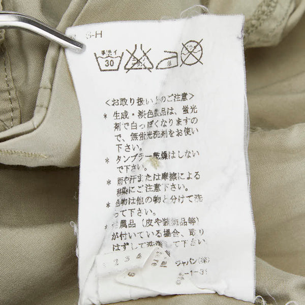 ドルチェアンドガッバーナ ワッペン シャツ 半袖 サイズ：15/38 カーキ コットン レディース DOLCE&GABBANA 【中古】