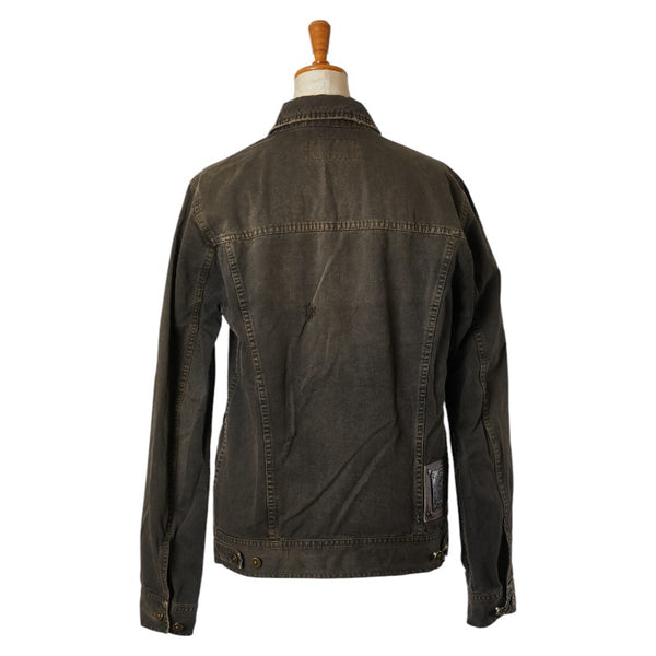 ドルチェアンドガッバーナ デニムジャケット サイズ：44 ブラック コットン メンズ DOLCE&GABBANA 【中古】