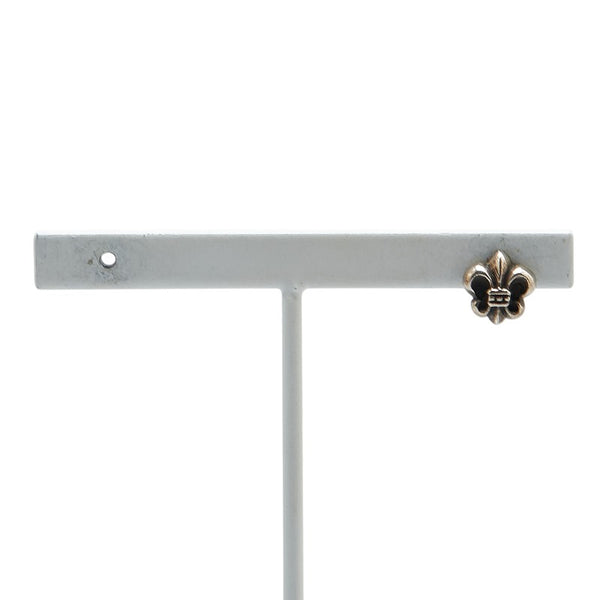 クロムハーツ BSフレア スタッドピアス SV925 シルバー K14YG イエローゴールド コンビ メンズ CHROME HEARTS 【中古】