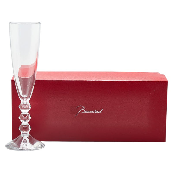 バカラ ベガ グラス シャンパンフルート クリア ガラス ユニセックス Baccarat 【中古】