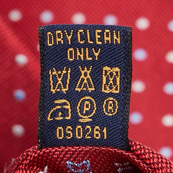 ルイ ヴィトン クラヴァット モノグラムハーロー ネクタイ M76847 レッド マルチカラー シルク メンズ LOUIS VUITTON 【中古】