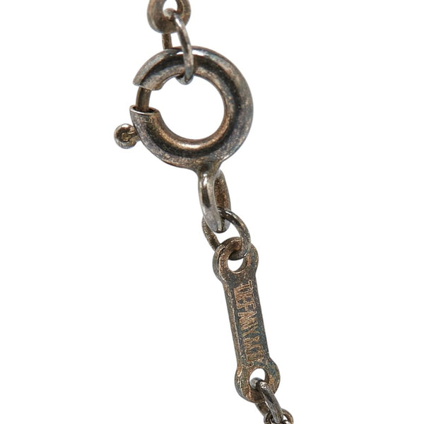ティファニー オープンティアドロップ ネックレス SV925 シルバー レディース TIFFANY&Co. 【中古】