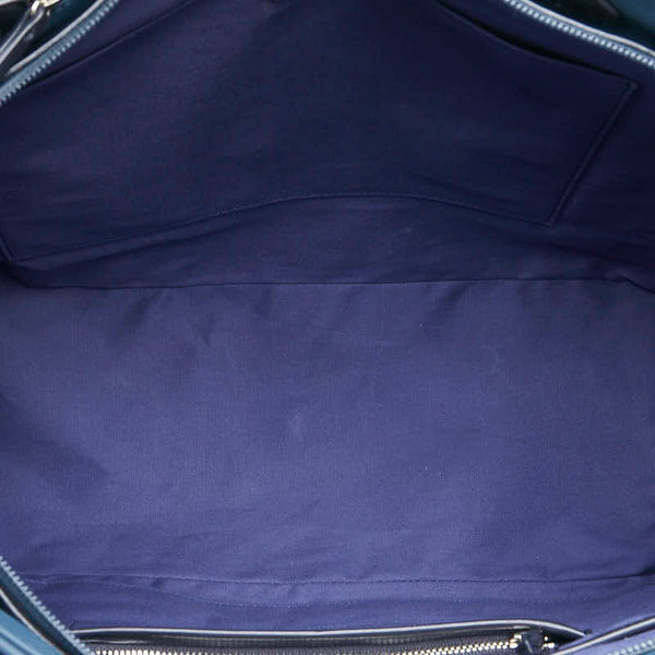 ガレリアント トートバッグ グリーン ブラック ラバー メンズ 【中古】