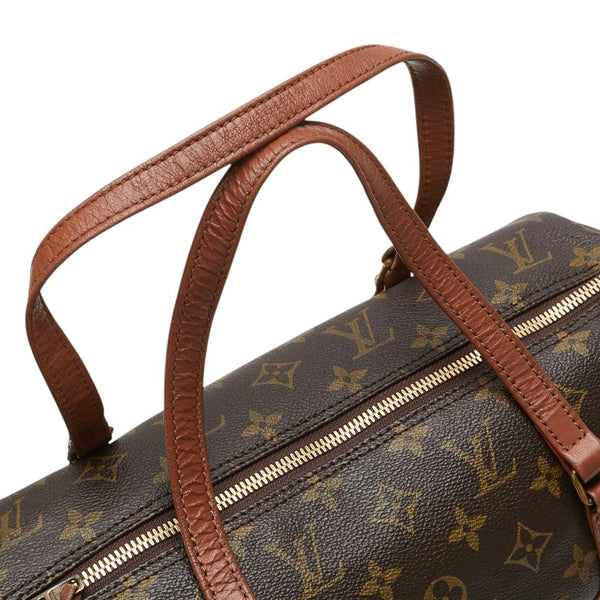 ルイ ヴィトン モノグラム パピヨン30(旧) ハンドバッグ M51365 ブラウン PVC レザー レディース LOUIS VUITTON 【中古】