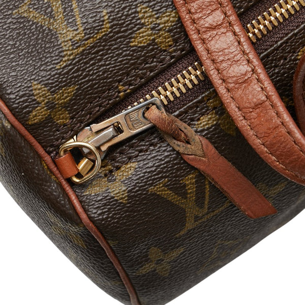 ルイ ヴィトン モノグラム パピヨン30(旧) ハンドバッグ M51365 ブラウン PVC レザー レディース LOUIS VUITTON 【中古】