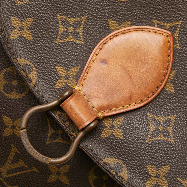 ルイ ヴィトン モノグラム サンクルー24 斜め掛け ショルダーバッグ M51242 ブラウン PVC レザー レディース LOUIS VUITTON 【中古】