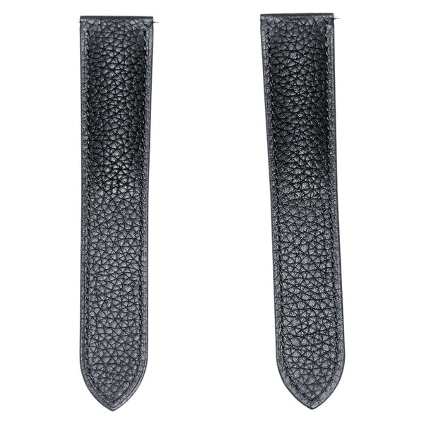 カルティエ 腕時計用 替えベルト 替えバンド ブラック レザー レディース CARTIER 【中古】