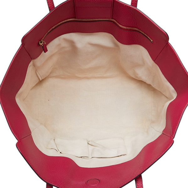 グッチ スウィング トートバッグ ショルダーバッグ 354397 ピンク レザー レディース GUCCI 【中古】