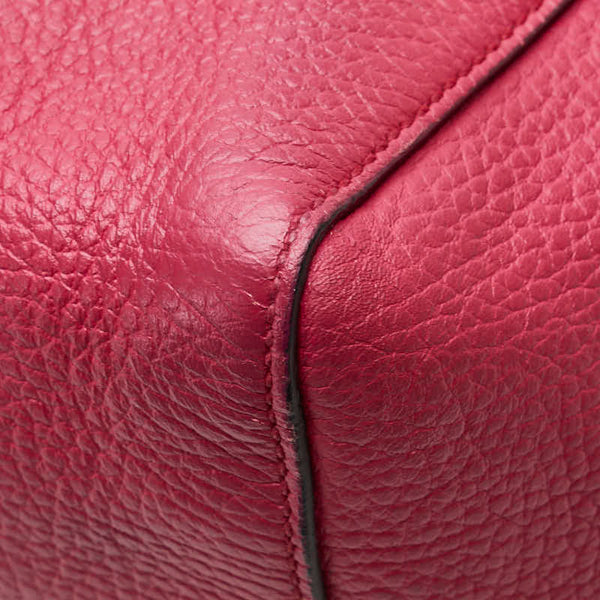 グッチ スウィング トートバッグ ショルダーバッグ 354397 ピンク レザー レディース GUCCI 【中古】