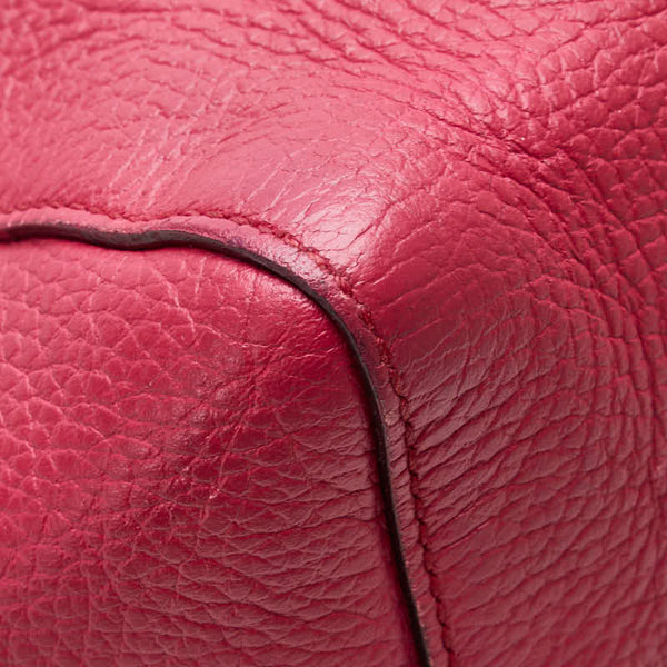 グッチ スウィング トートバッグ ショルダーバッグ 354397 ピンク レザー レディース GUCCI 【中古】