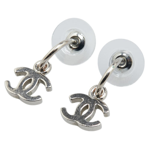 シャネル ココマーク スイング ピアス シルバー メタル レディース CHANEL 【中古】